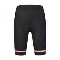 MONTON Cyklistické kalhoty krátké bez laclu - COLOURWING LADY - černá/růžová S
