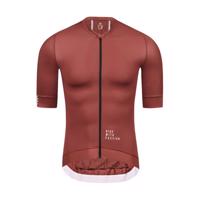 MONTON Cyklistický dres s krátkým rukávem - TRAVELER MAX - červená S