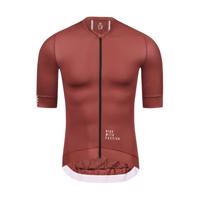 MONTON Cyklistický dres s krátkým rukávem - TRAVELER MAX - červená