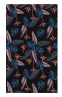 Multifunkční šátek SENSOR Tube Merino impress černá-floral