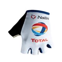 NALINI Cyklistické rukavice krátkoprsté - DIRECT ENERGIE 2021 - bílá