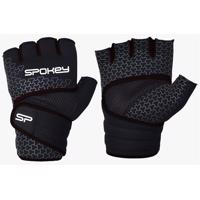 Neoprenové fitness rukavice Spokey LAVA černo-bílé
