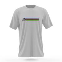 NU. BY HOLOKOLO Cyklistické triko s krátkým rukávem - A GAME - šedá/vícebarevná S