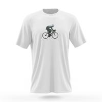 NU. BY HOLOKOLO Cyklistické triko s krátkým rukávem - BEHIND BARS - zelená/bílá XL
