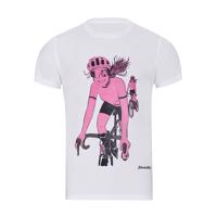 NU. BY HOLOKOLO Cyklistické triko s krátkým rukávem - WIND LADY - bílá 2XL