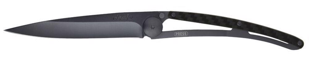 Nůž Deejo COMPOSITE, Black 37G, Carbon 1GC001