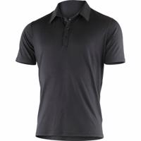 Pánská merino polokošile Lasting JARIS-9898 černá