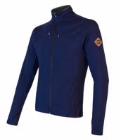 Pánská mikina Sensor Merino Upper Celozip deep blue