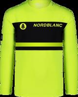 Pánské funkční cyklo tričko Nordblanc Solitude žluté NBSMF7429_BPZ