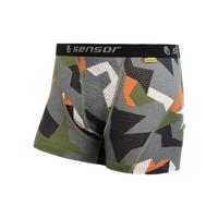 Pánské trenky Sensor MERINO Impress safari/camo 19200023