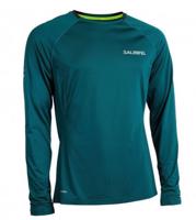 Pánské triko Salming Balance LS Tee Men Deep Teal
