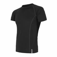 Pánské triko Sensor Merino Wool Active černé 11109034