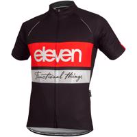 Pánský cyklistický dres Eleven Horizontal Red 4XL