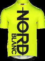 Pánský cyklodres Nordblanc Logo žlutý NBSMF7433_BPZ