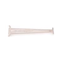 PARK TOOL měřítko - SCALE PT-CC-3-2 - stříbrná