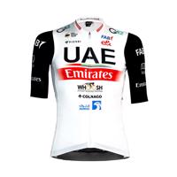 PISSEI Cyklistický dres s krátkým rukávem - UAE TEAM EMIRATES 2024 - červená/bílá/černá