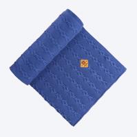 Pletená dětská Merino deka Kama Q107 107 světle modrá