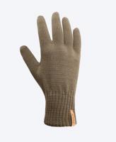 Pletené Merino rukavice Kama R102 106 tmavě zelené