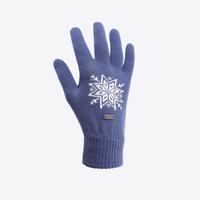 Pletené Merino rukavice Kama R104 107 světle modrá