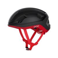 POC Cyklistická přilba - OMNE LITE - černá/červená (51–54 cm)