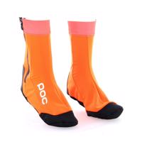 POC Cyklistické návleky na tretry - THERMAL BOOTIE - černá/oranžová S