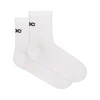 POC Cyklistické ponožky klasické - CADENCE ROAD AIR SOCKS - bílá 40-42