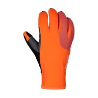 POC Cyklistické rukavice dlouhoprsté - THERMAL - oranžová M