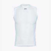 POC Cyklistické triko bez rukávů - ESSENTIAL LAYER - bílá XL