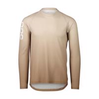POC Cyklistický dres s dlouhým rukávem letní - ESSENTIAL MTB LITE - hnědá 2XL