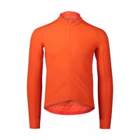 POC Cyklistický dres s dlouhým rukávem zimní - RADIANT - oranžová XL