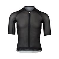 POC Cyklistický dres s krátkým rukávem - AIR - černá 2XL