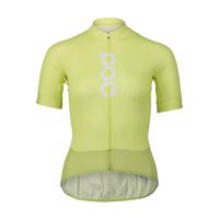 POC Cyklistický dres s krátkým rukávem - ESSENTIAL ROAD LADY - žlutá XL