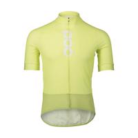 POC Cyklistický dres s krátkým rukávem - ESSENTIAL ROAD LOGO - žlutá S
