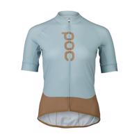 POC Cyklistický dres s krátkým rukávem - ESSENTIAL ROAD - modrá/hnědá XS