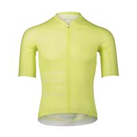 POC Cyklistický dres s krátkým rukávem - PRISTINE PRINT  - žlutá 2XL
