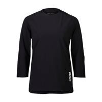POC Cyklistický dres s krátkým rukávem - RESISTANCE 3/9 - černá XS
