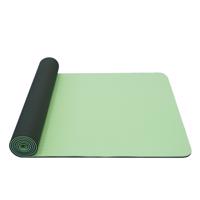 Podložka na jogu YATE yoga mat dvouvrstvá/zelená/materiál TPE