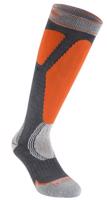 Ponožky Bridgedale Ski Easy On gunmetal/orange/037