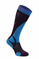 Ponožky Bridgedale Ski Lightweight Women's black/blue/007