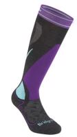 Ponožky Bridgedale Ski Midweight Women's graphite/purple/134