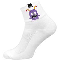 Ponožky Eleven Huba Monster Purplee XL (45-47)