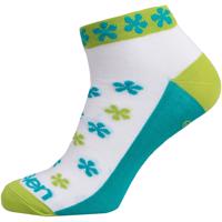 Ponožky Eleven Luca Flower Green S (36-38)