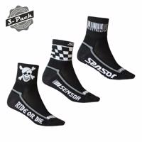 Ponožky Sensor Race 3 - 3 páry 16100063