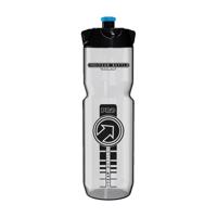 PRO Cyklistická láhev na vodu - PRO TEAM 800ml - transparentní
