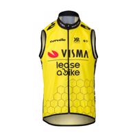 RAPIDGEAR Cyklistická vesta - REPLIKA VISMA WIND 2025 - žlutá