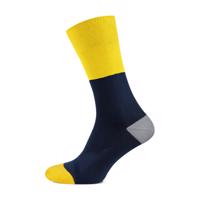 RAPIDGEAR Cyklistické ponožky klasické - VISMA SOCKS 2025 - žlutá/modrá