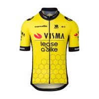 RAPIDGEAR Cyklistický dres s krátkým rukávem - REPLICA VISMA 2025 - žlutá S