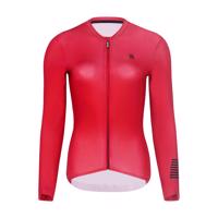 RIVANELLE BY HOLOKOLO Cyklistický dres s dlouhým rukávem letní - VICTORIOUS ELITE - červená XS