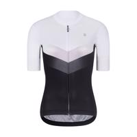 RIVANELLE BY HOLOKOLO Cyklistický dres s krátkým rukávem - ARROW II - bílá/černá
