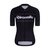 RIVANELLE BY HOLOKOLO Cyklistický dres s krátkým rukávem - GEAR UP - černá L